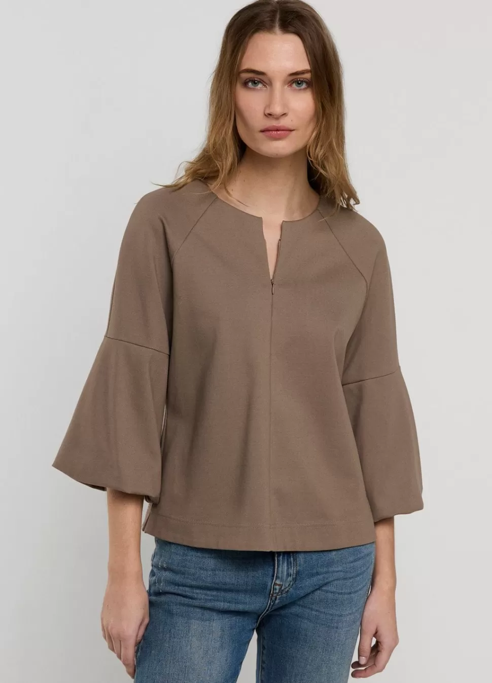 aangesloten_top_2.webp Summum Woman Aangesloten Top | Vrouwen Tops & T-Shirts