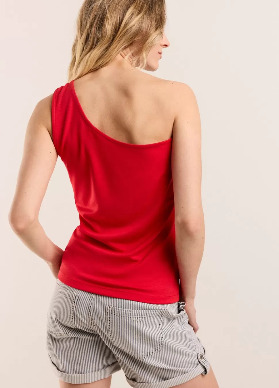 asymmetrisch_singlet_2.webp Summum Woman Asymmetrisch Singlet | Vrouwen Tops & T-Shirts