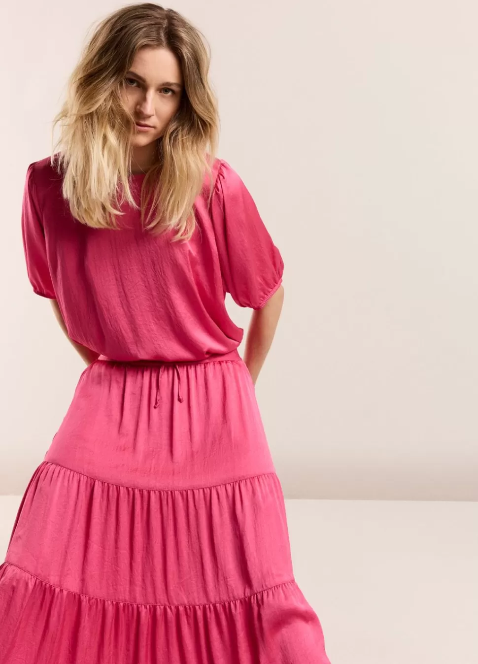 brede_strokenrok_5.webp Summum Woman Brede Strokenrok | Vrouwen Rokken