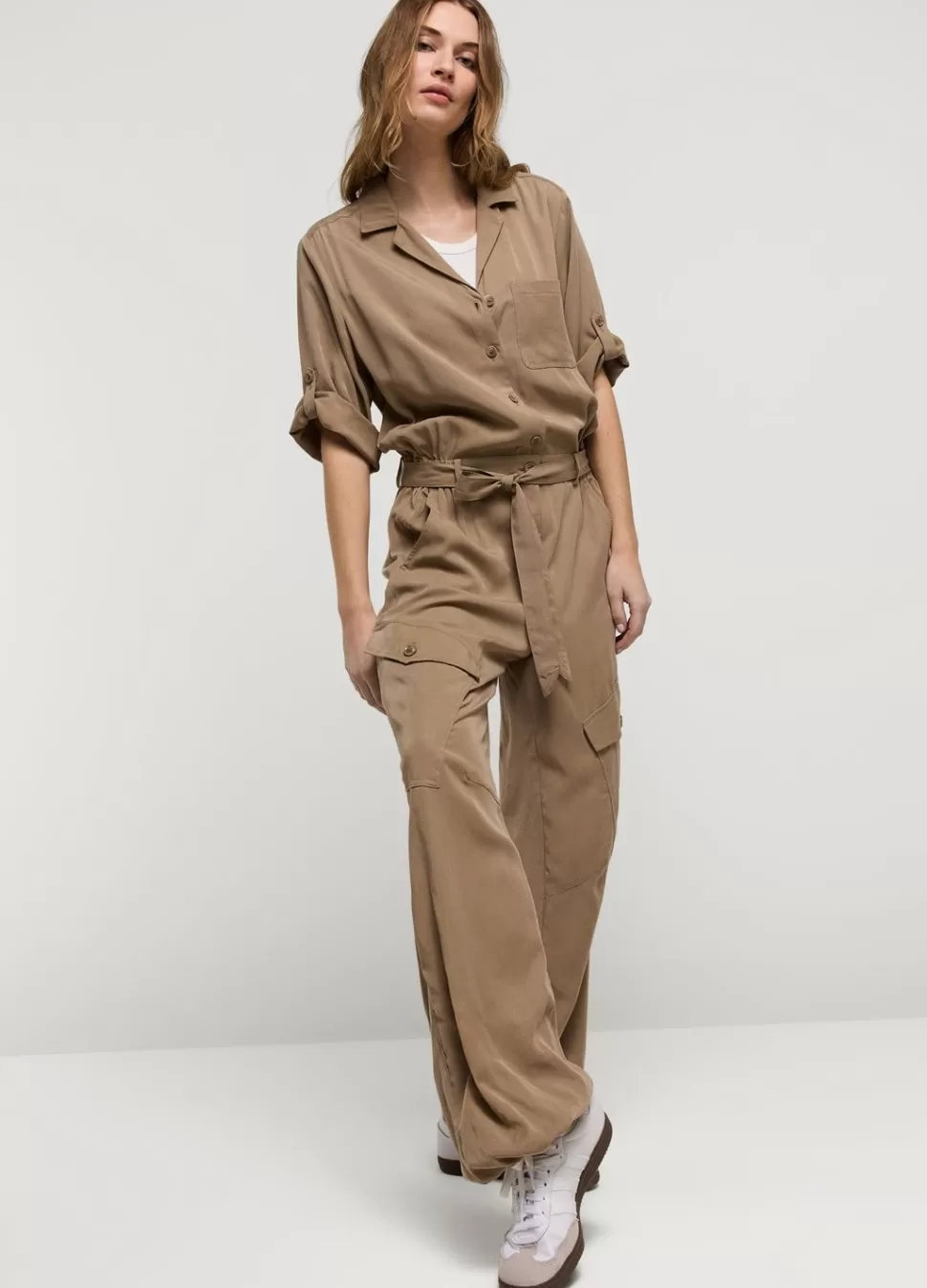 cargo_jumpsuit_3-1.webp Summum Woman Cargo Jumpsuit | Vrouwen Broeken & Jumpsuits