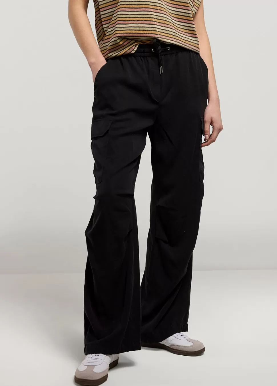Summum Woman Cargobroek Elastische Taille | Vrouwen Broeken & Jumpsuits
