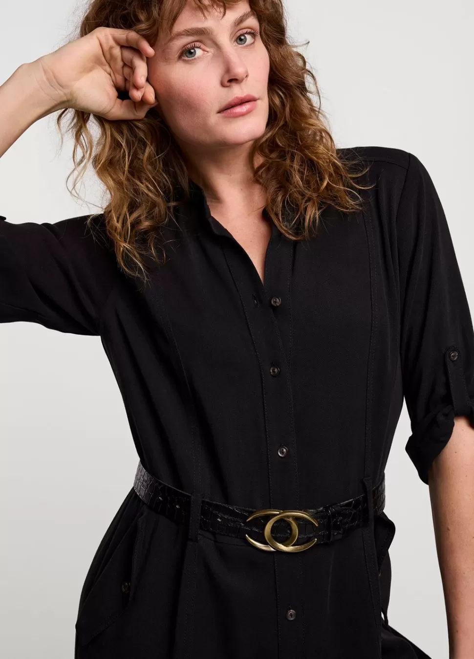 crocoeffect_riem_4.webp Summum Woman Croco-Effect Riem | Vrouwen Accessoires