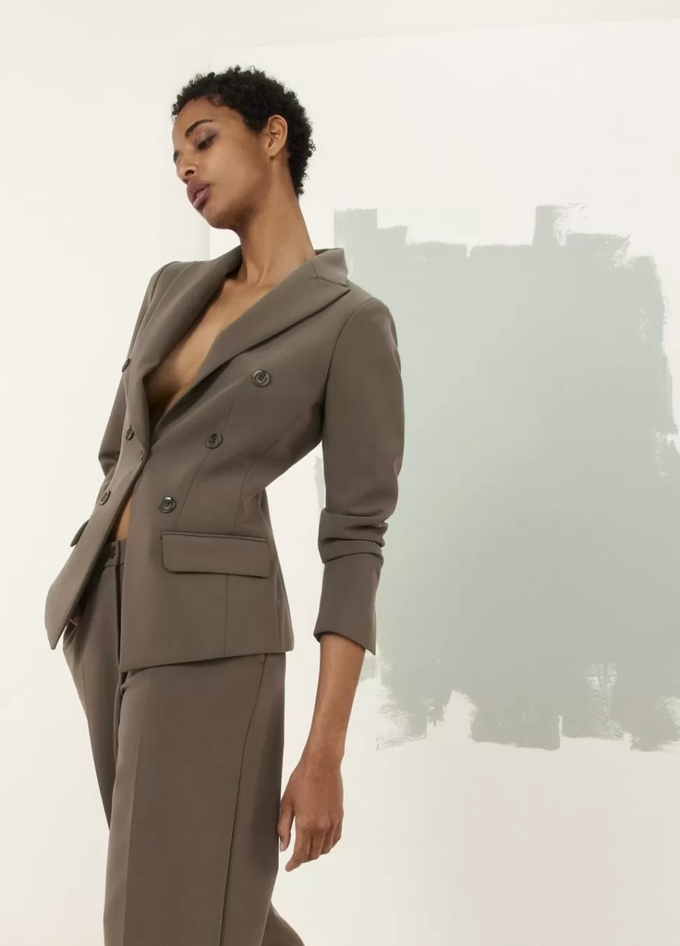 Summum Woman Getailleerde Soft Foam Blazer | Vrouwen Blazers & Jasjes