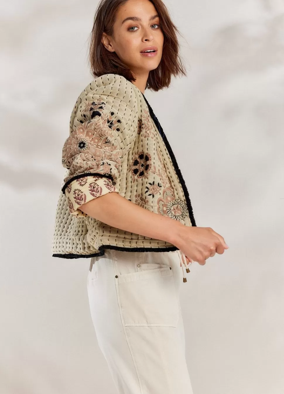 Summum Woman Gewatteerd Kort Jasje | Vrouwen Blazers & Jasjes