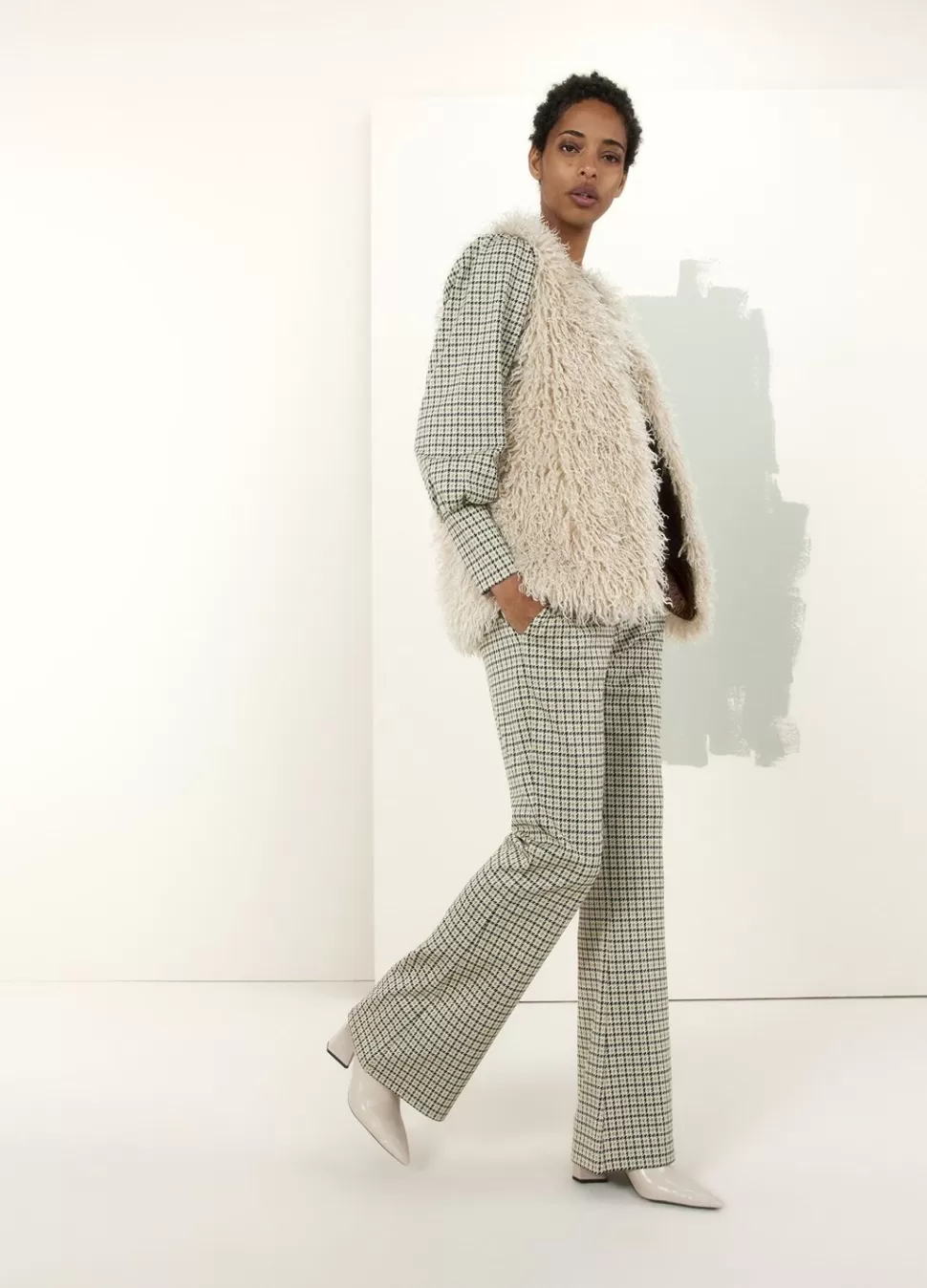 Summum Woman Gilet Faux Fur | Vrouwen Blazers & Jasjes