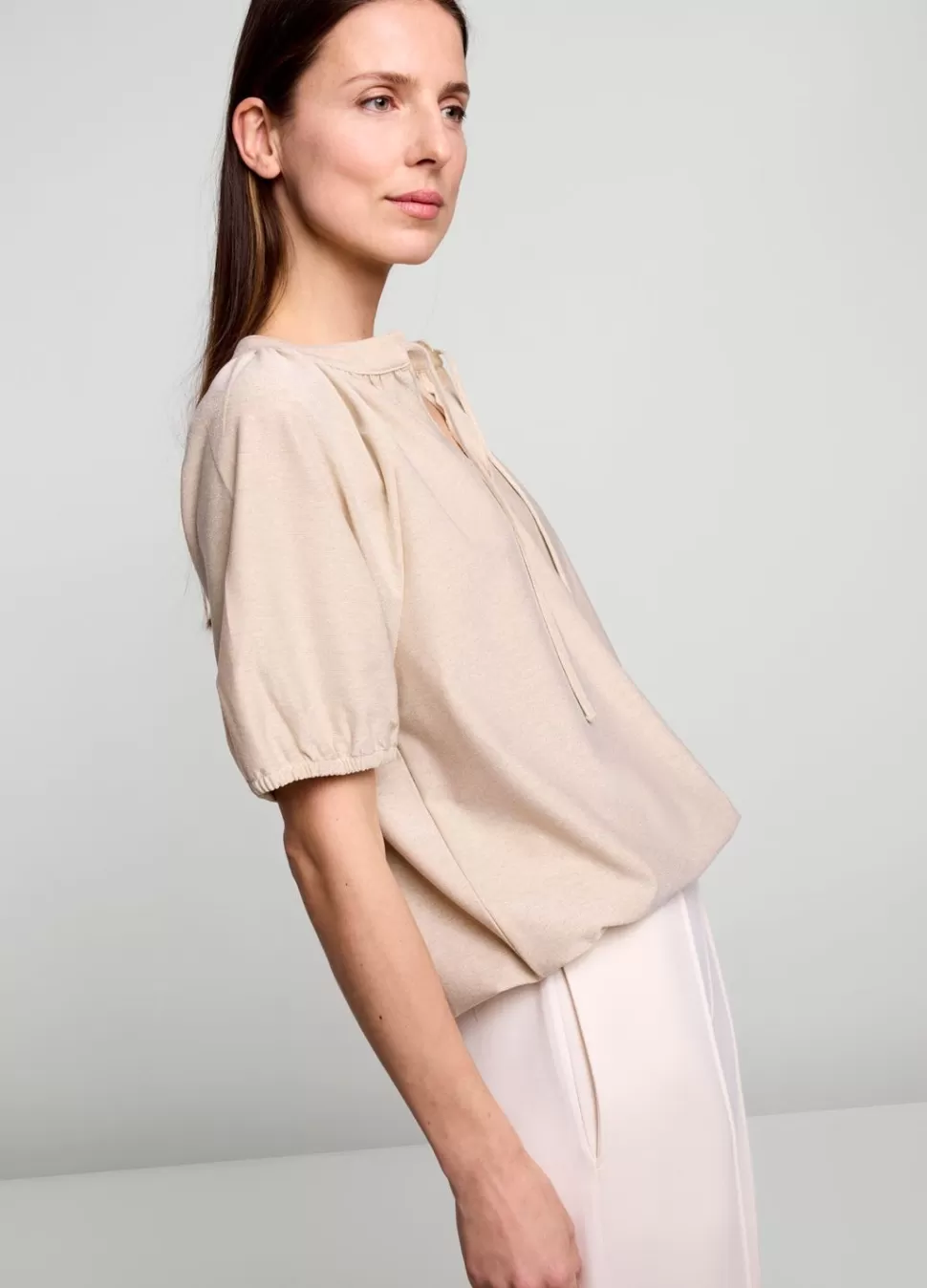 Summum Woman Glimmende Lurex Top | Vrouwen Tops & T-Shirts