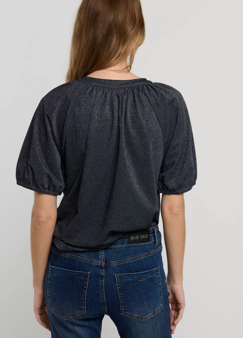 Summum Woman Glimmende Lurex Top | Vrouwen Tops & T-Shirts