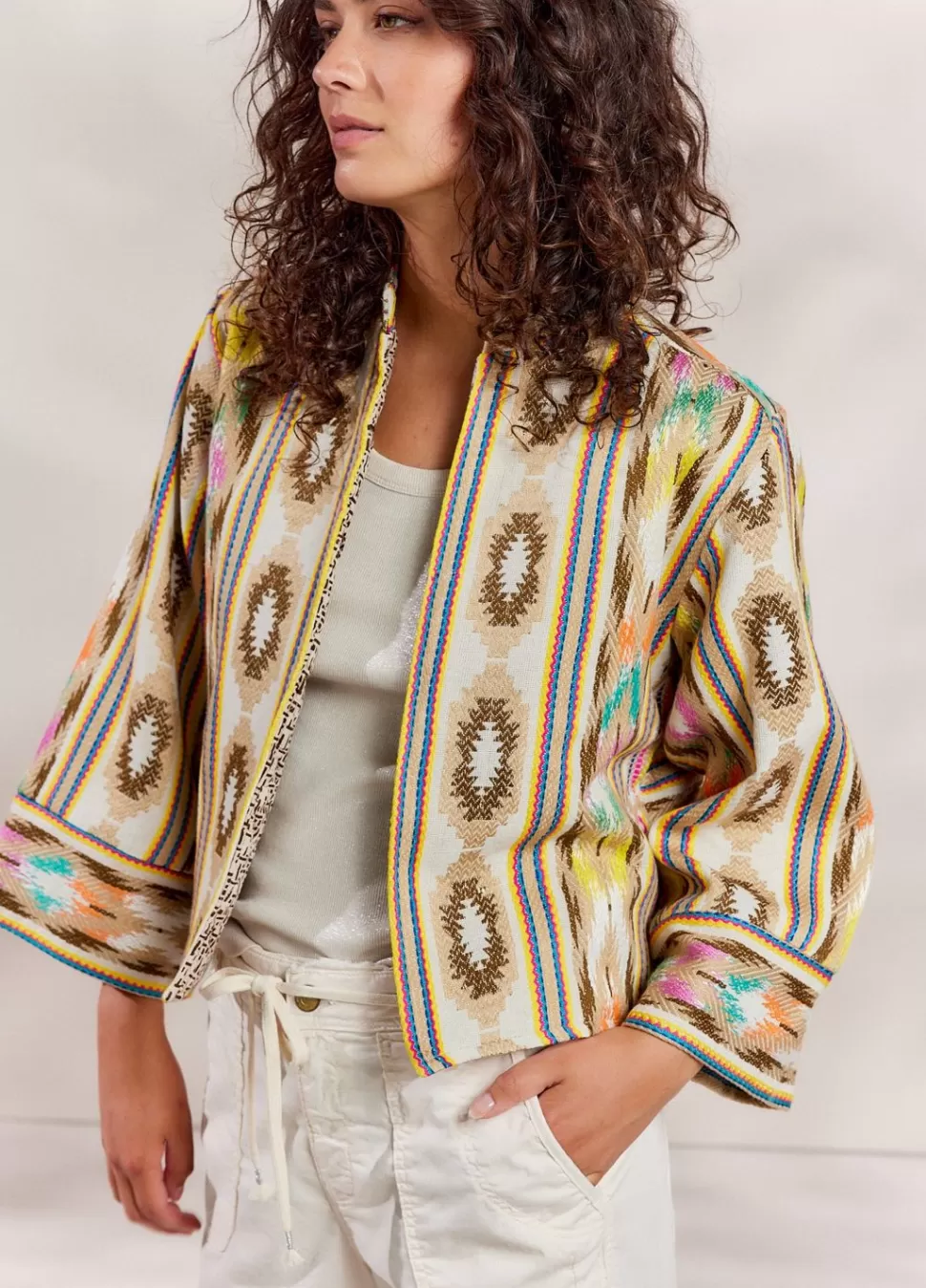 Summum Woman Ikat Reversibel Jack | Vrouwen Blazers & Jasjes