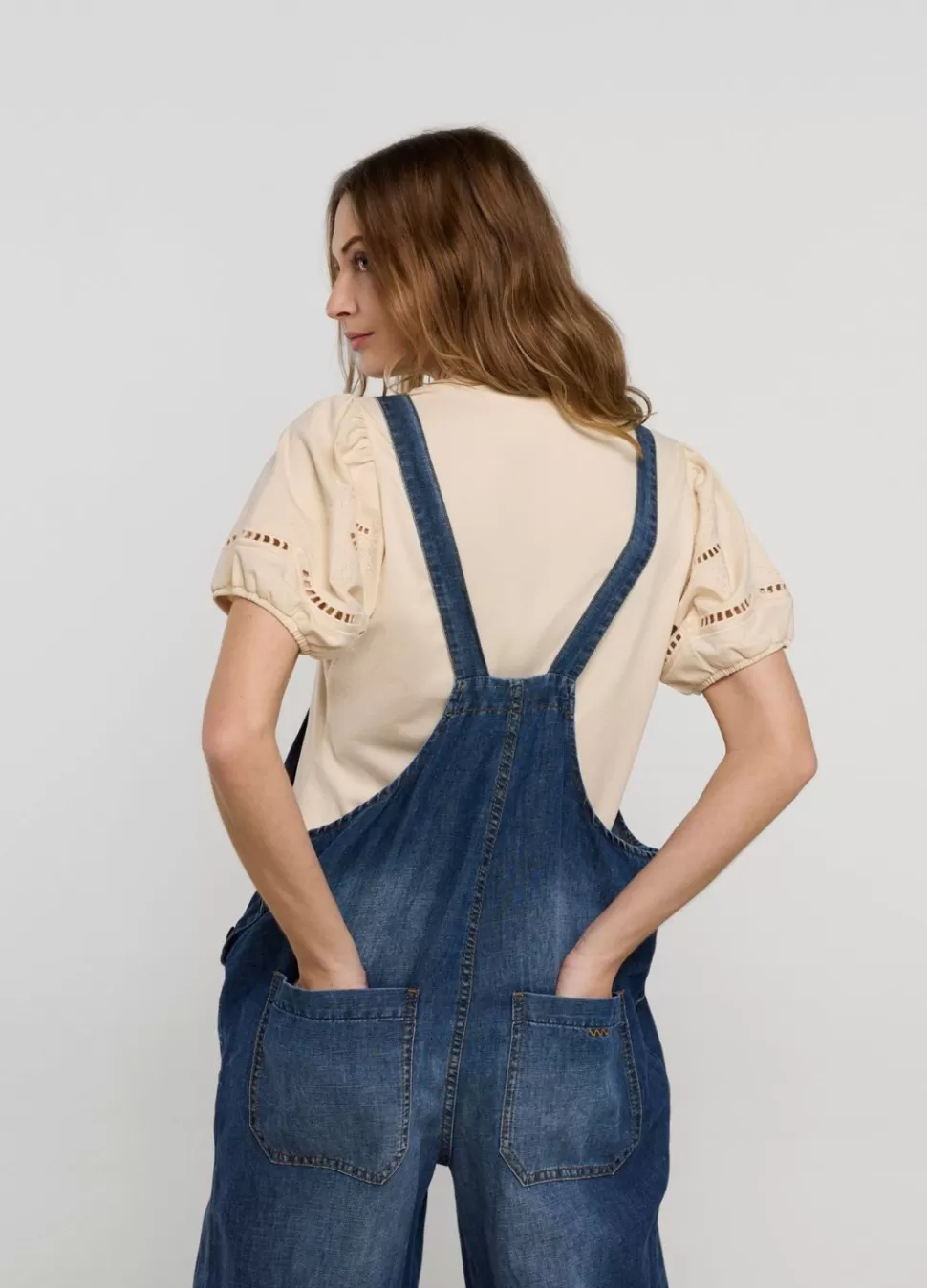 Summum Woman Jersey Top Met Broderie Anglaise | Vrouwen Tops & T-Shirts