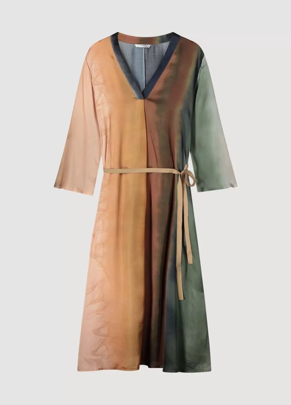 jurk_faded_print_5.webp Summum Woman Jurk Faded Print | Vrouwen Jurken