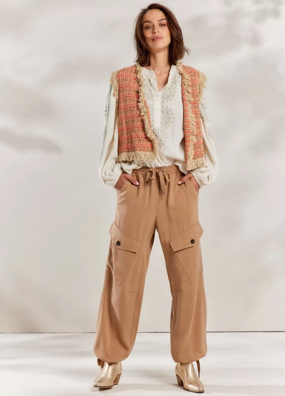 Summum Woman Kort Gilet | Vrouwen Blazers & Jasjes