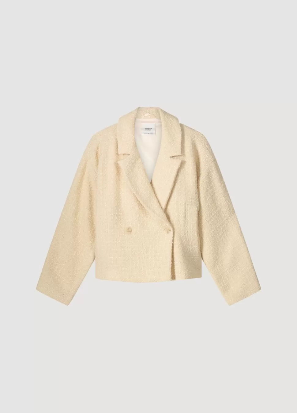 kort_tweed_jasje_5-1.webp Summum Woman Kort Tweed Jasje | Vrouwen Jassen