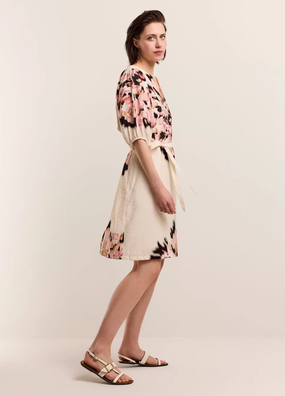 korte_jurk_met_print_3.webp Summum Woman Korte Jurk Met Print | Vrouwen Jurken