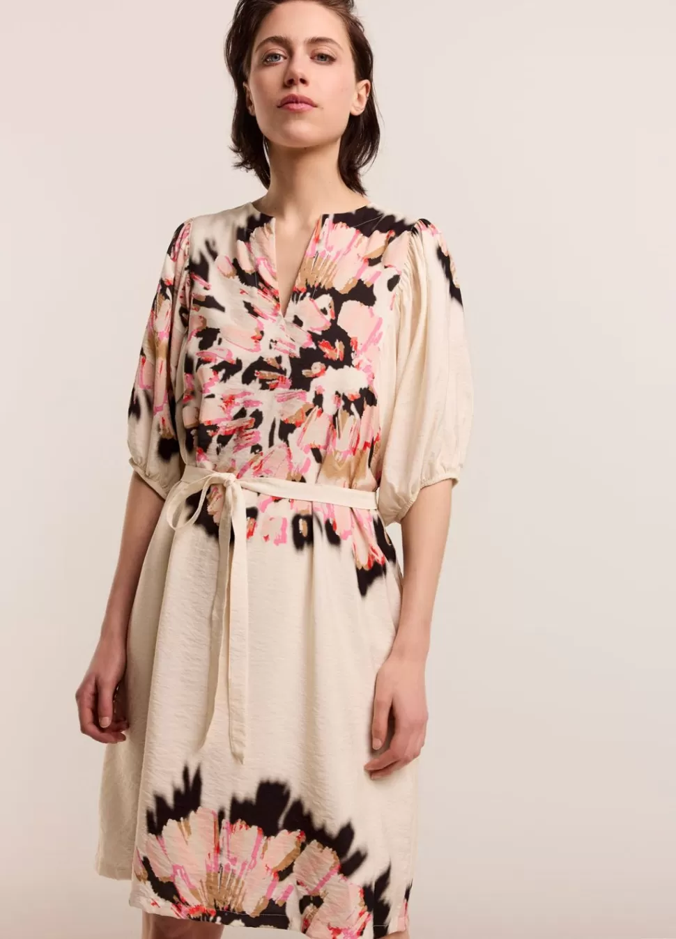 korte_jurk_met_print_4.webp Summum Woman Korte Jurk Met Print | Vrouwen Jurken