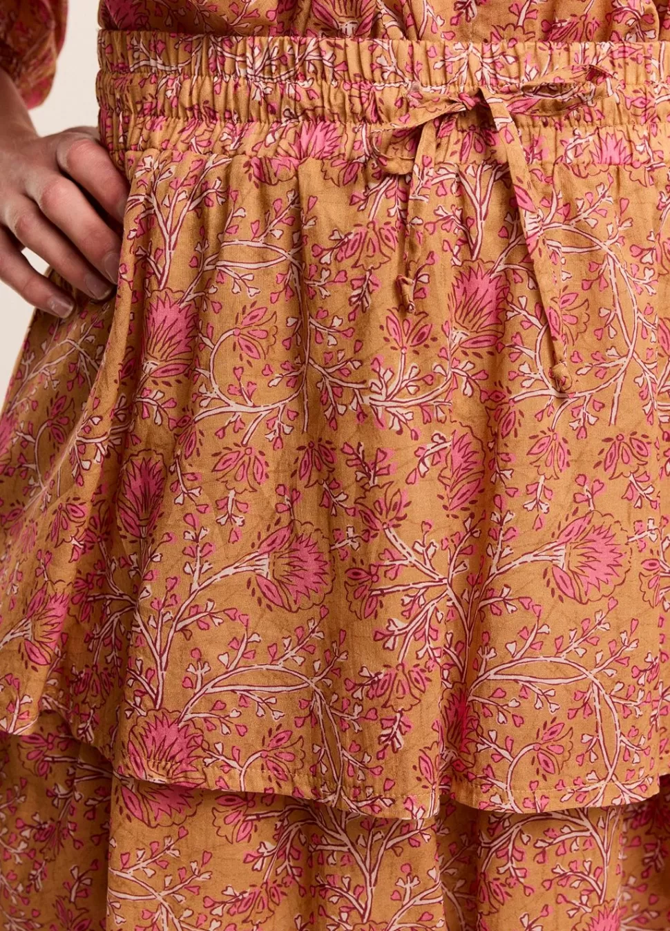 korte_rok_met_volants_3.webp Summum Woman Korte Rok Met Volants | Vrouwen Rokken