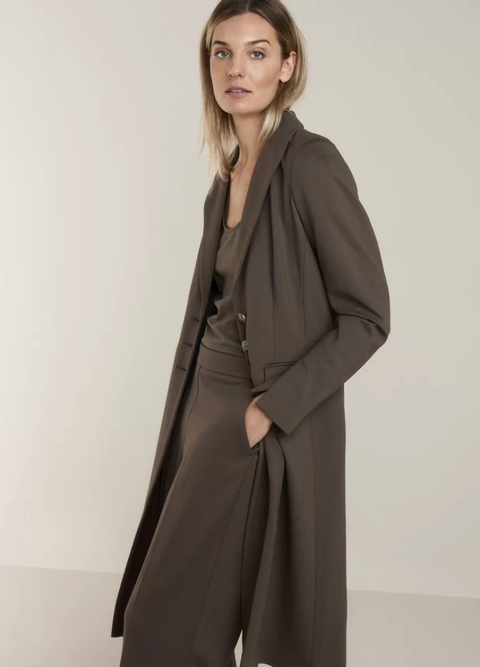 Summum Woman Lange Blazer Getailleerd | Vrouwen Blazers & Jasjes