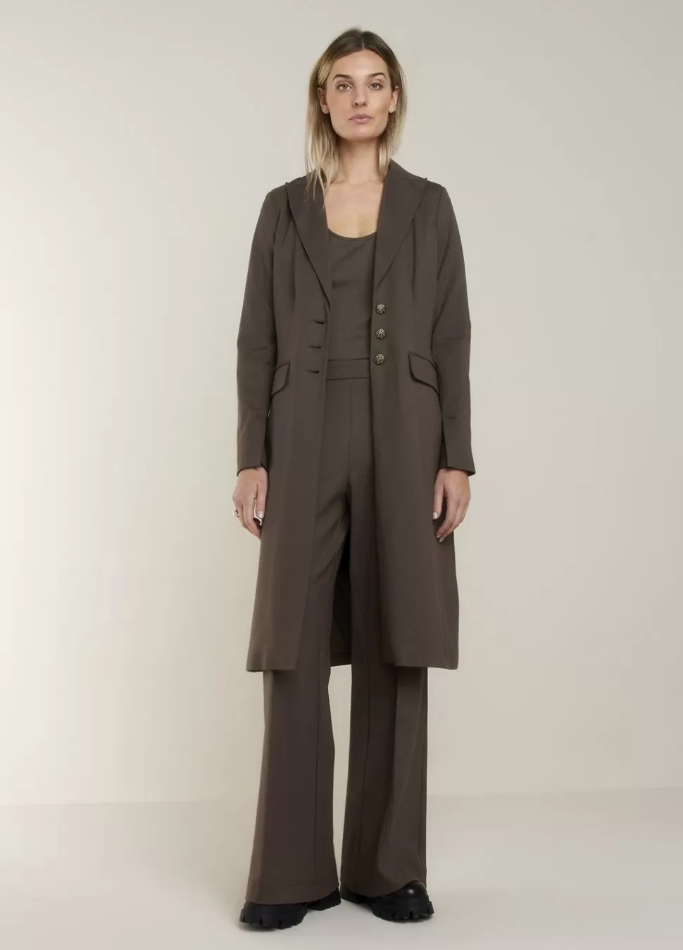 Summum Woman Lange Blazer Getailleerd | Vrouwen Blazers & Jasjes