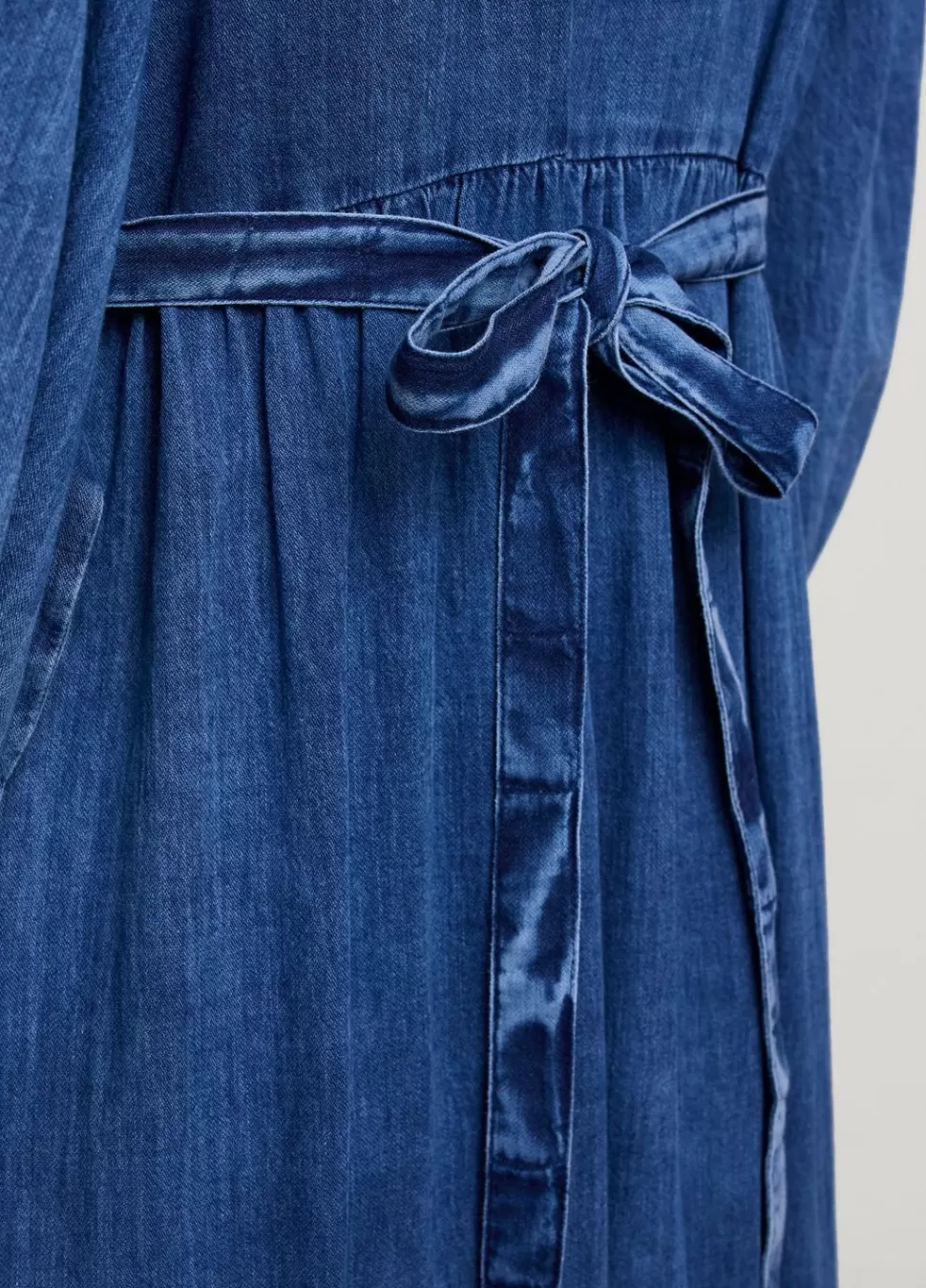 Summum Woman Lange Indigo Jurk | Vrouwen Jurken