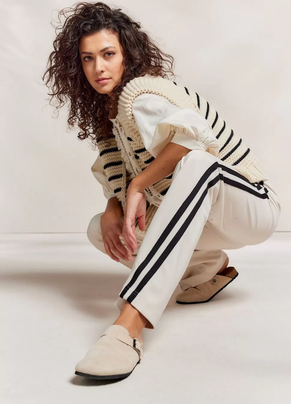 Summum Woman Mouwloos Chunky Vest | Vrouwen Blazers & Jasjes