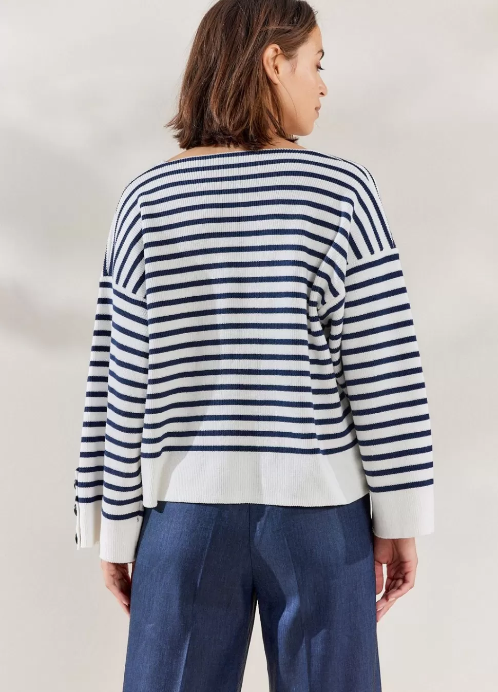 nautische_trui_2.webp Summum Woman Nautische Trui | Vrouwen Tops & T-Shirts