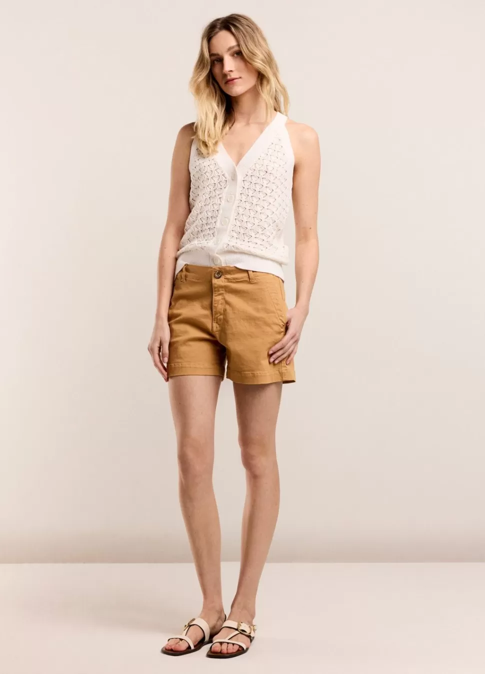 Summum Woman Opengewerkte Haltertop | Vrouwen Tops & T-Shirts