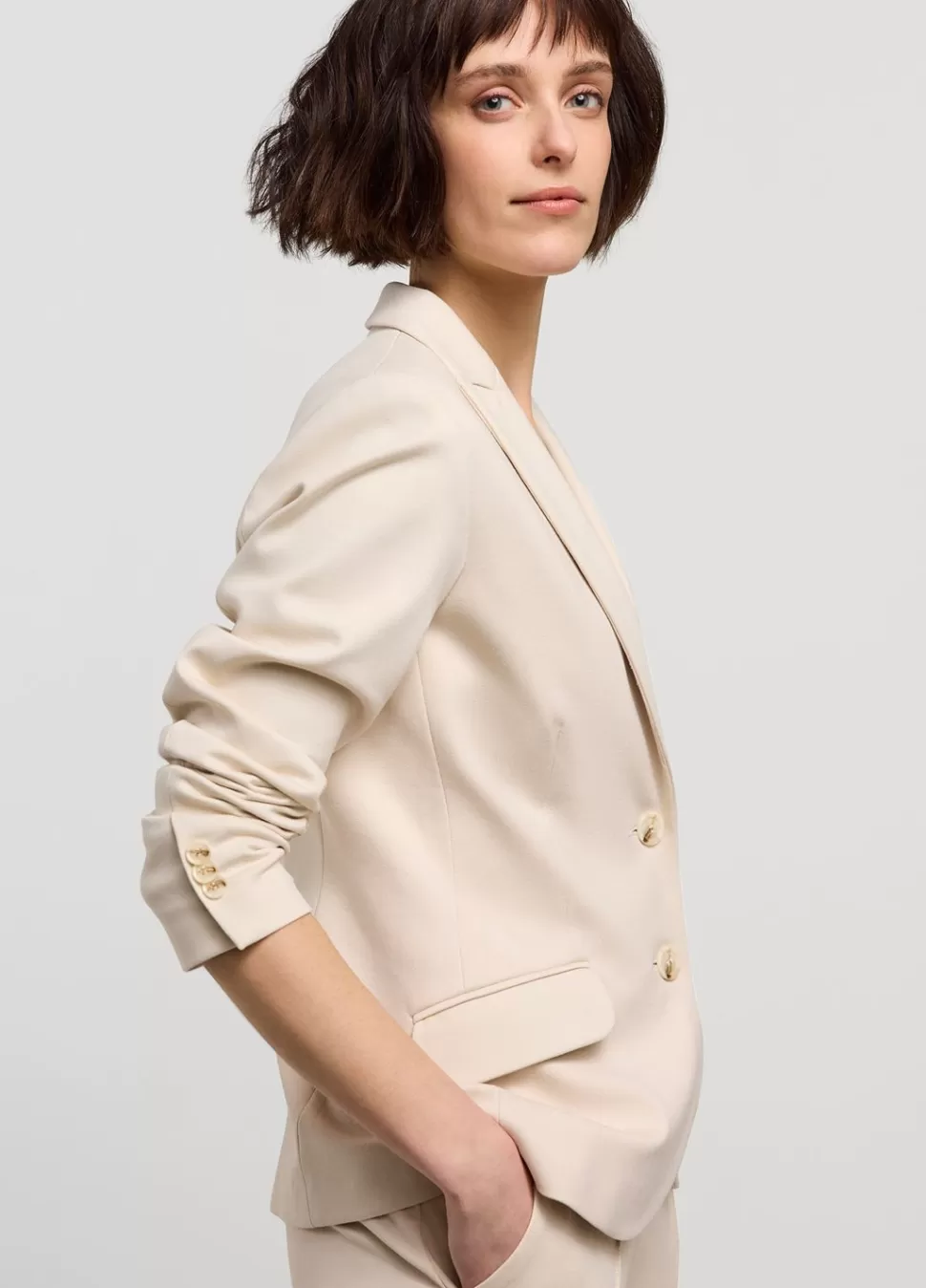 punto_milano_blazer_4-1.webp Summum Woman Punto Milano Blazer | Vrouwen Tops & T-Shirts