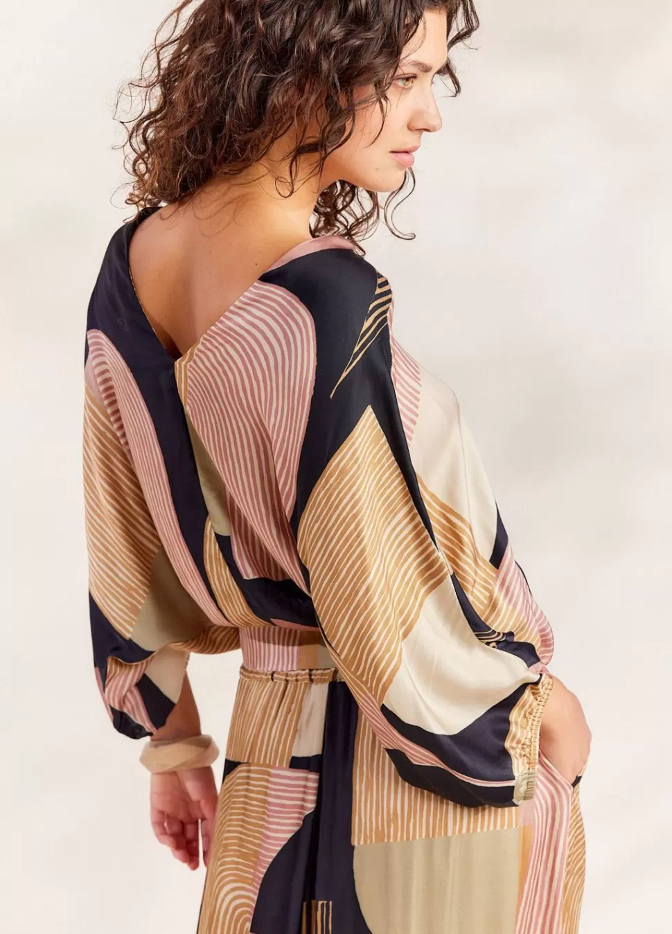 Summum Woman Reversible Top Met Print | Vrouwen Tops & T-Shirts