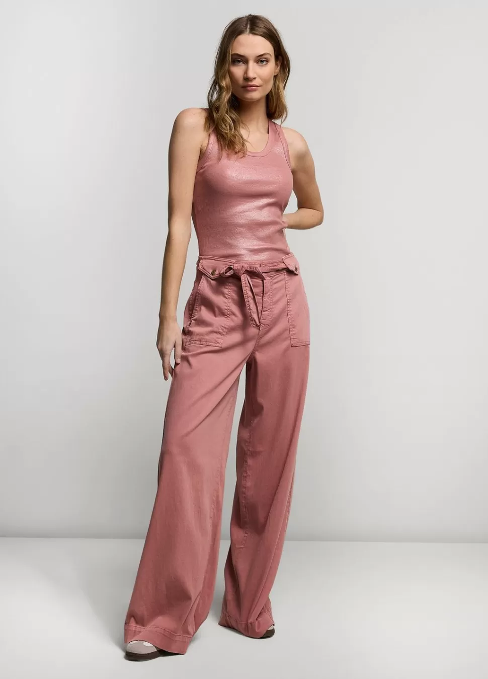 Summum Woman Rib Tanktop | Vrouwen Tops & T-Shirts