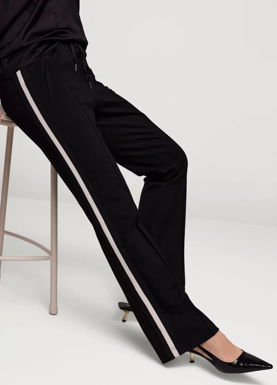 Summum Woman Sportieve Broek Met Koord | Vrouwen Broeken & Jumpsuits