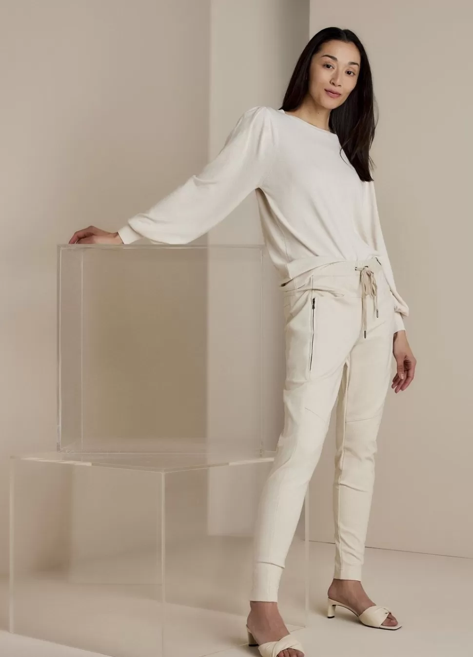 Summum Woman Sportieve Punto Milano Broek | Vrouwen Broeken & Jumpsuits