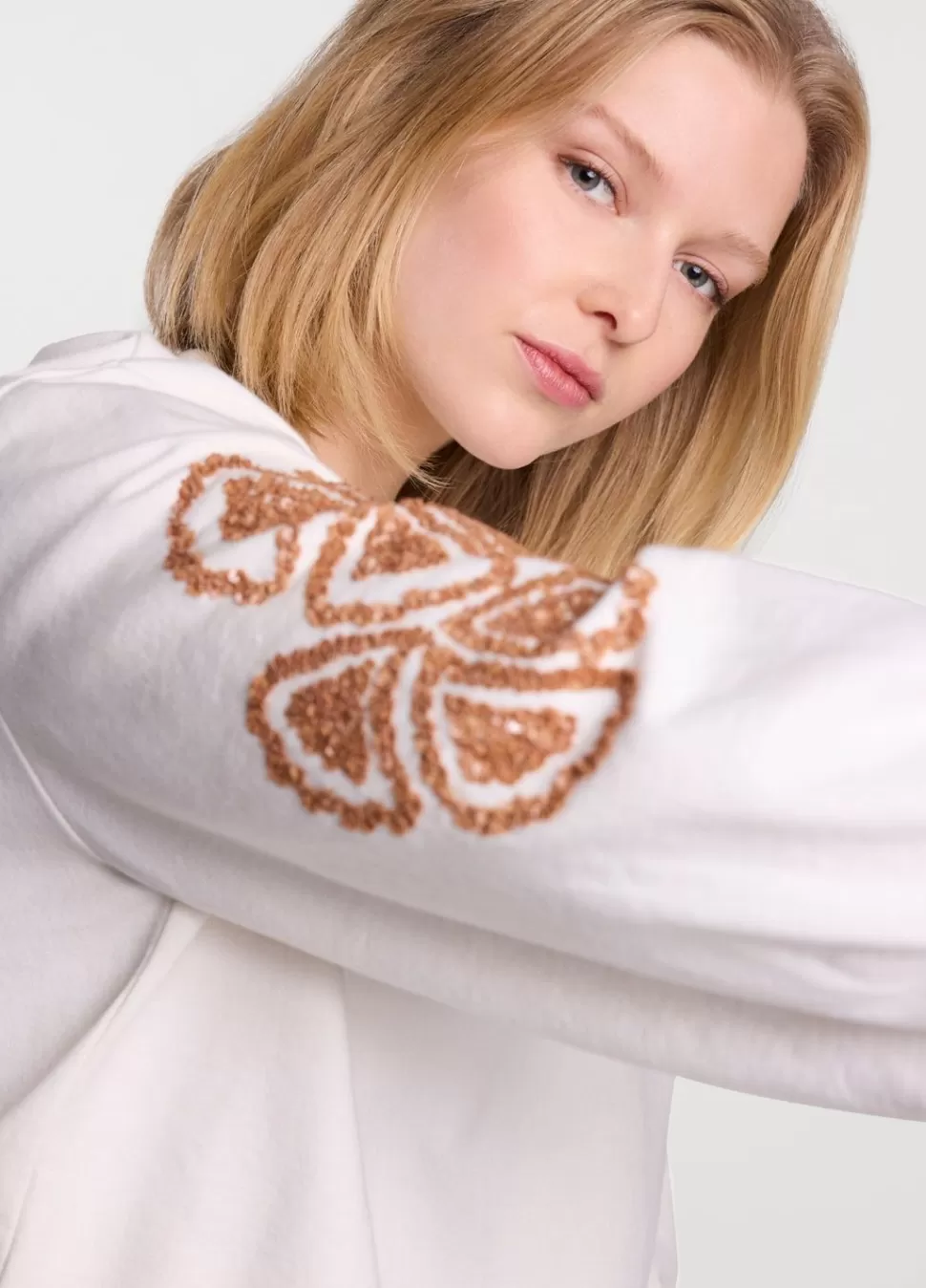 Summum Woman Sweater Met Pailletten | Vrouwen Truien & Vesten