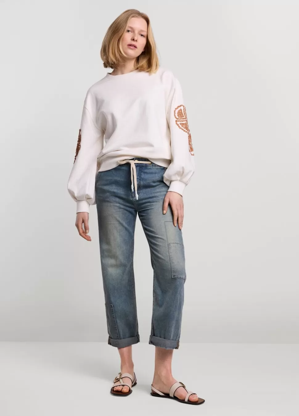 Summum Woman Sweater Met Pailletten | Vrouwen Truien & Vesten