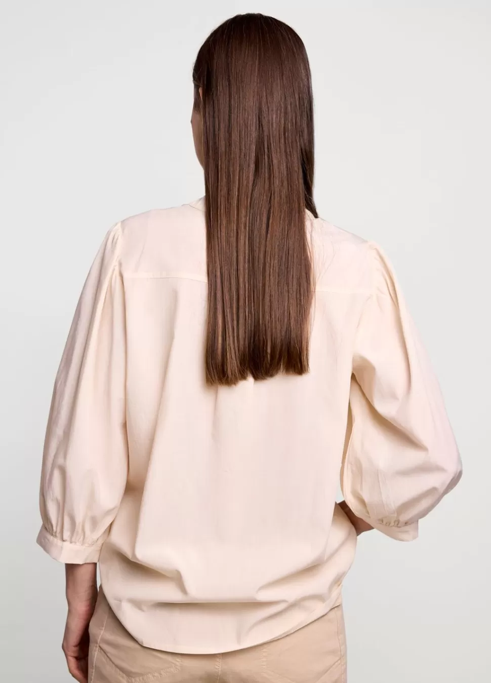 Summum Woman Top Met Ruches | Vrouwen Blouses