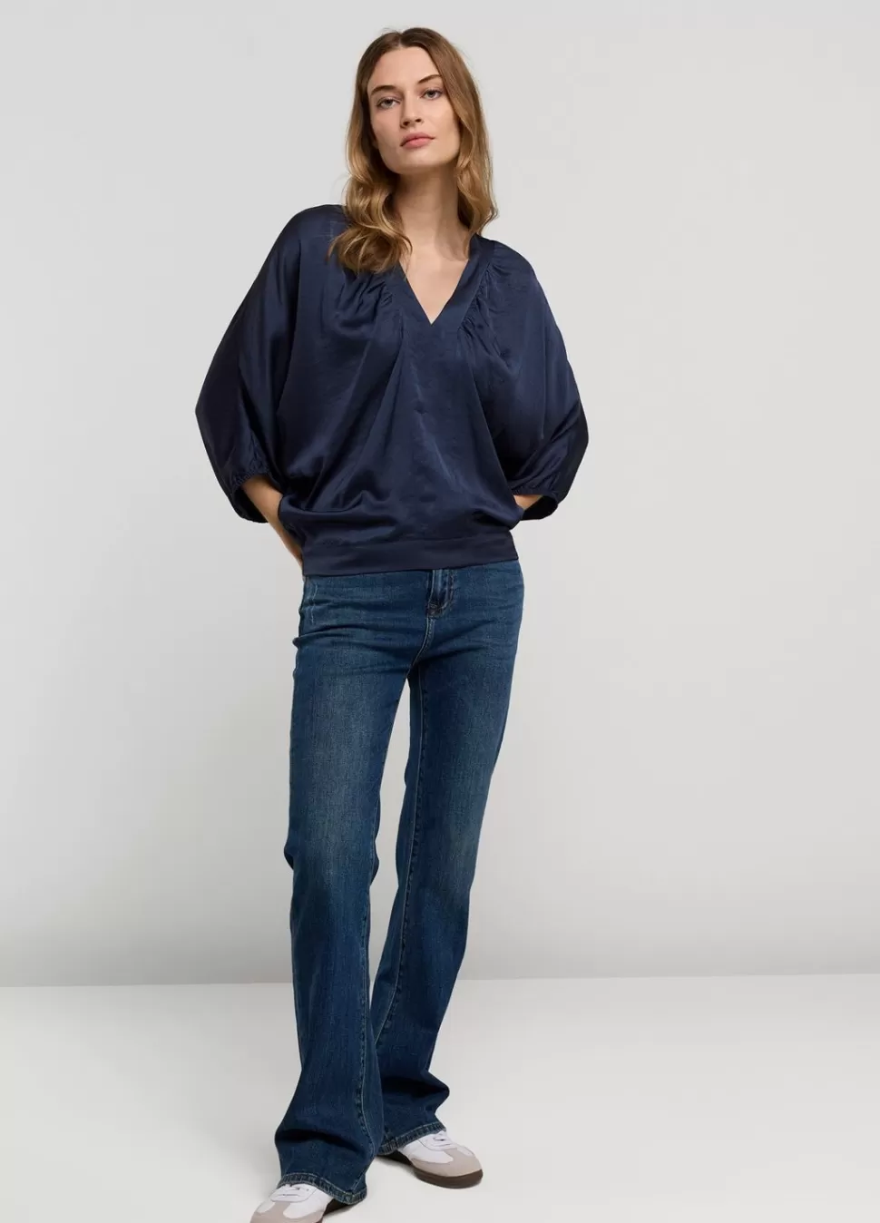 Summum Woman Top Met Vleermuismouw | Vrouwen Tops & T-Shirts