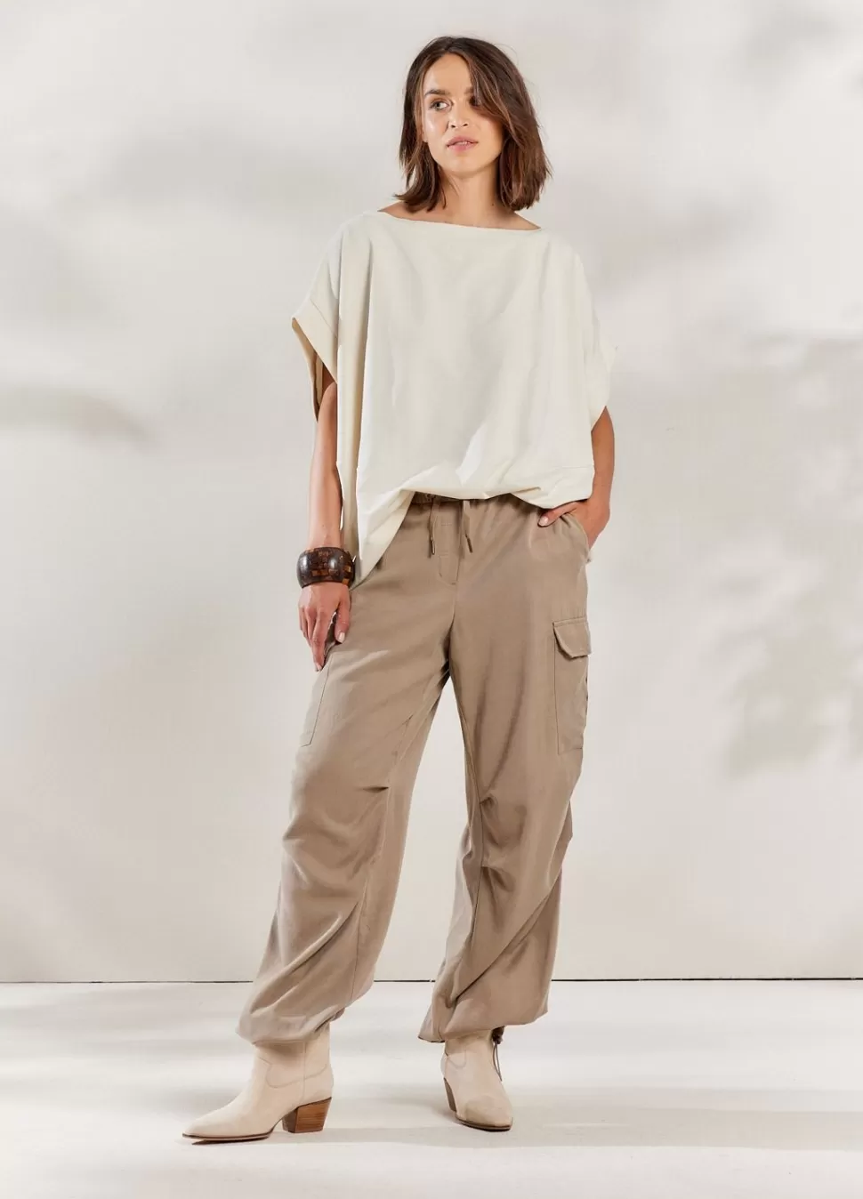 top_met_wijde_boothals_2.webp Summum Woman Top Met Wijde Boothals | Vrouwen Tops & T-Shirts