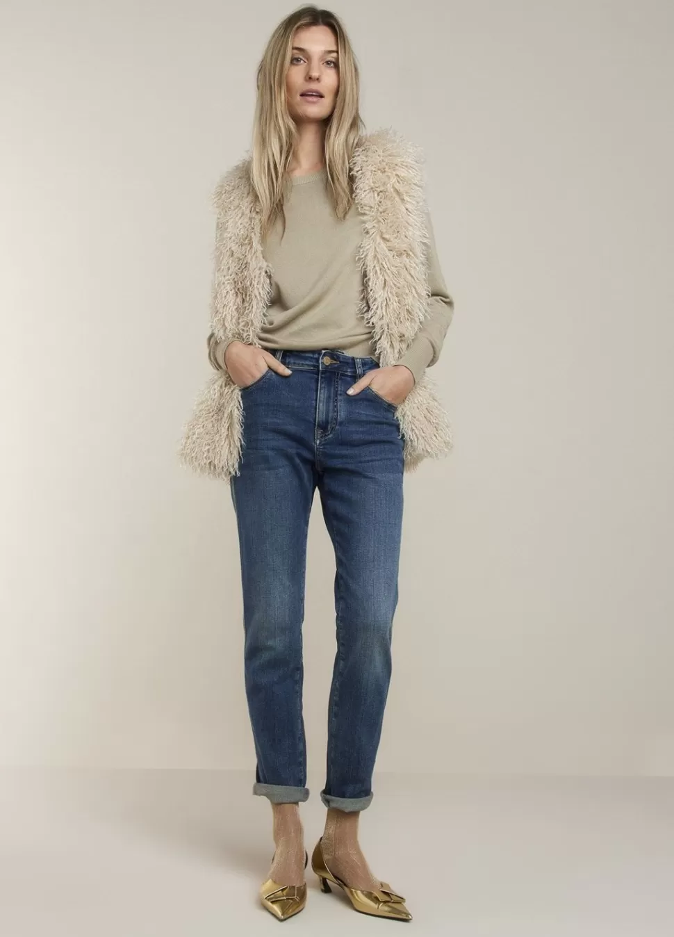 Summum Woman Trui Met Ronde Hals | Vrouwen Truien & Vesten