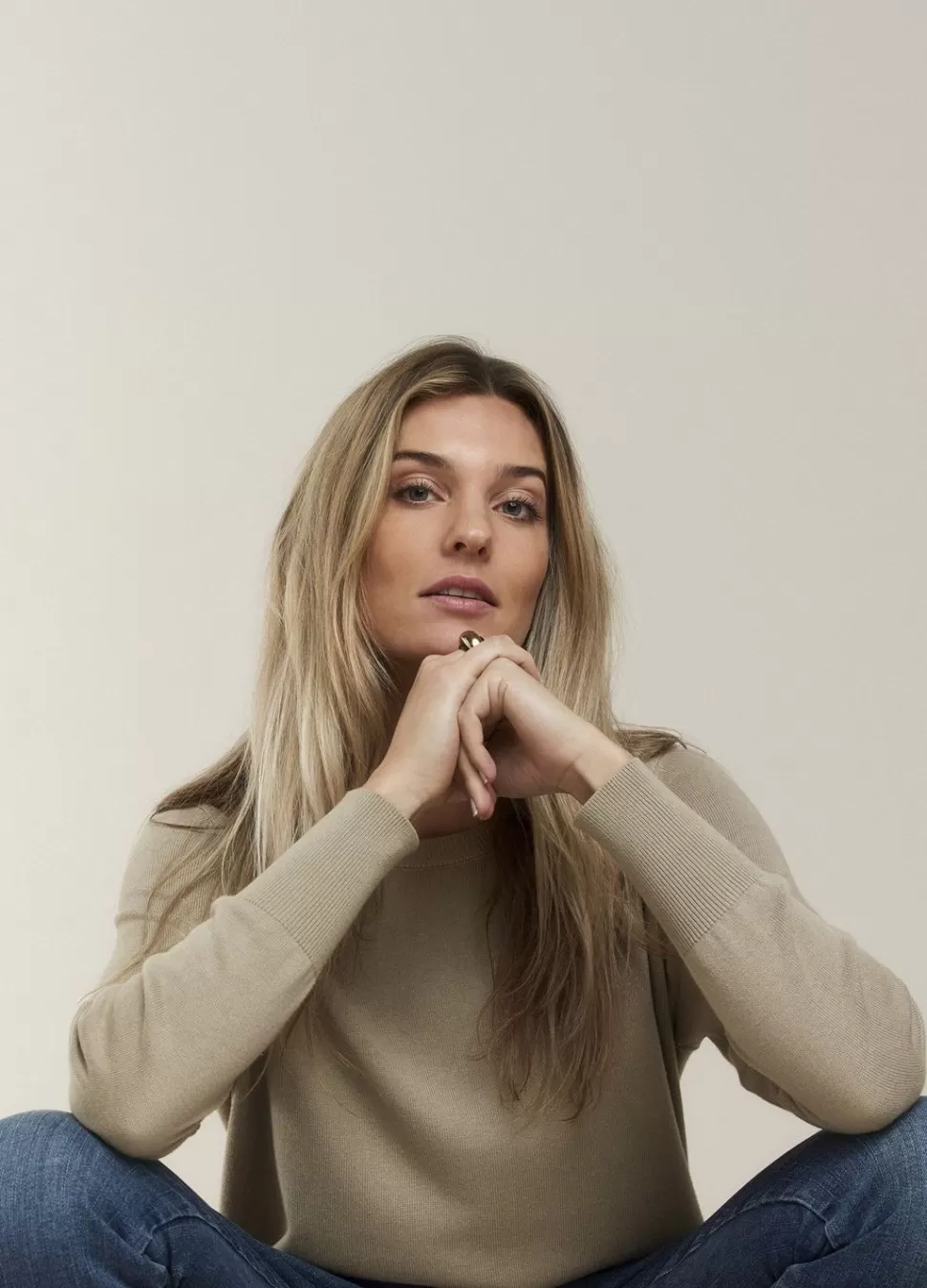 trui_met_ronde_hals_6.webp Summum Woman Trui Met Ronde Hals | Vrouwen Truien & Vesten