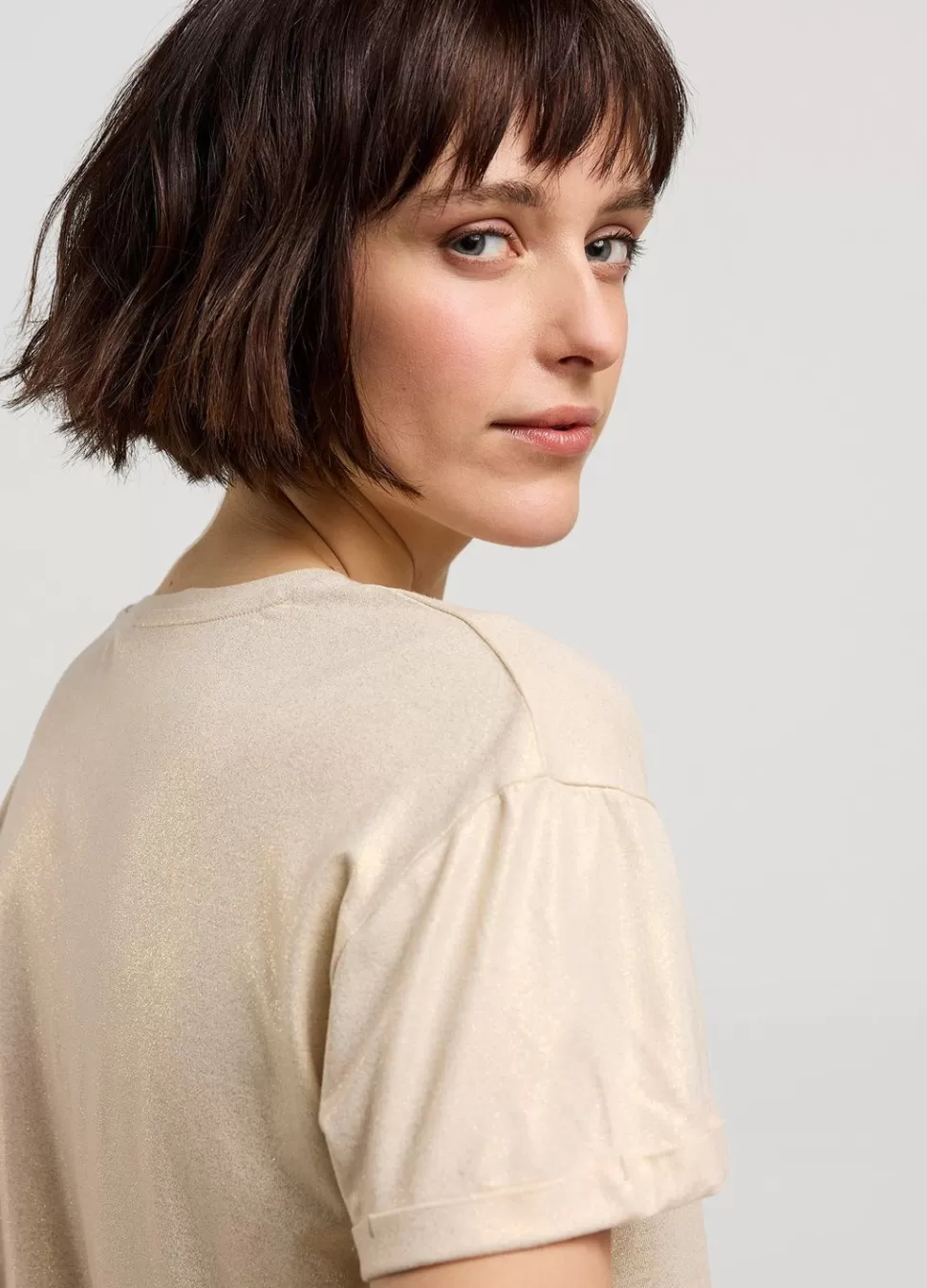 tshirt_glittercoating_2-1.webp Summum Woman T-Shirt Glittercoating | Vrouwen Tops & T-Shirts