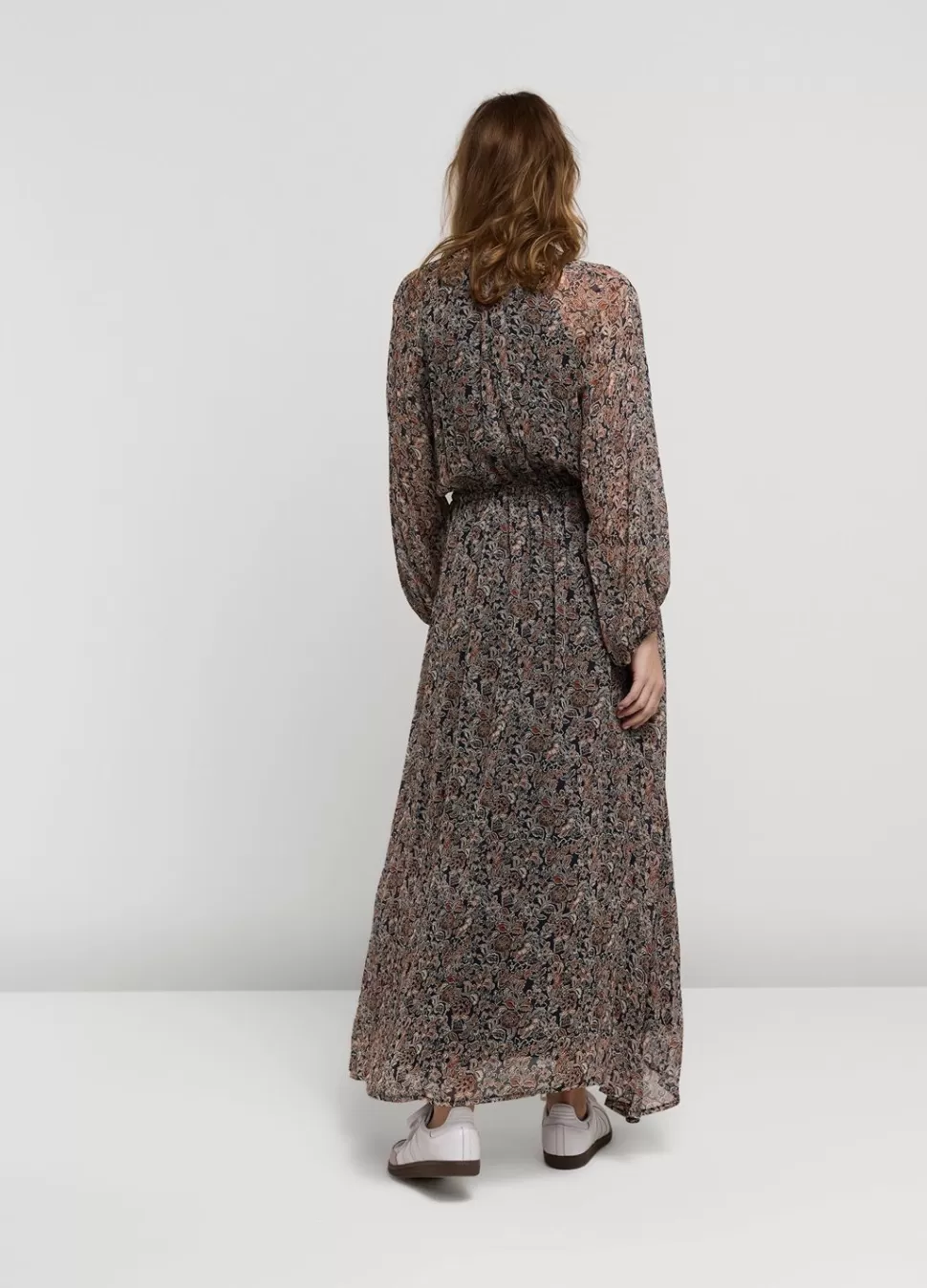 Summum Woman Wijde Jurk Met Bloemenprint | Vrouwen Jurken