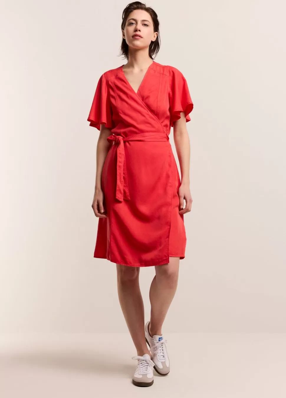 Summum Woman Wikkeljurk Met Vlindermouw | Vrouwen Jurken