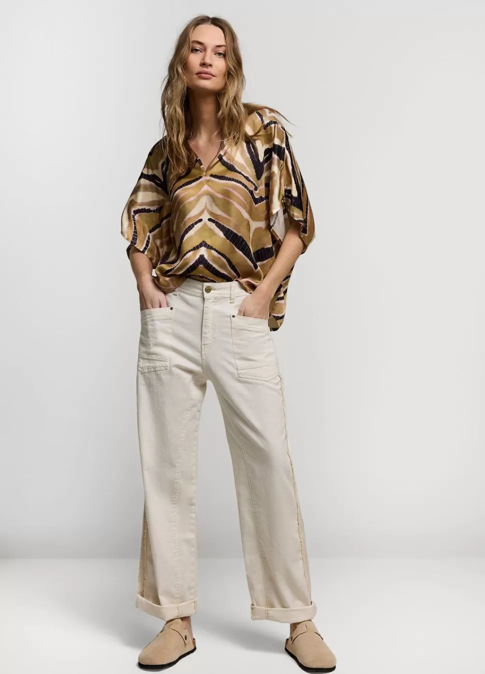 Summum Woman Zigzag Top | Vrouwen Tops & T-Shirts